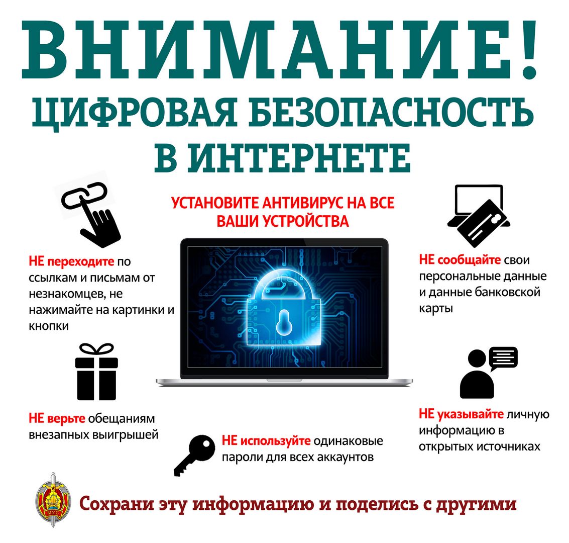 Информационная безопасность - Средняя школа №6 г. Лиды им. Н.Б.Куконенко